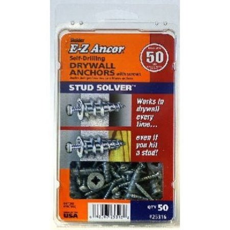 ITW BRANDS 50PK50 Stud Dry Anchor 25316